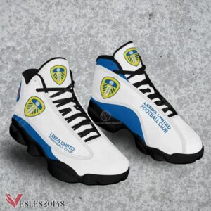 Leeds United Logo Air Jordan 13 Shoes, Best Sneaker Gifts For Fans - Vesles2014s 1
