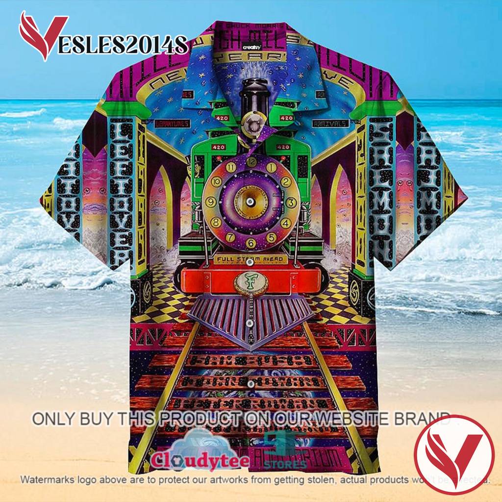 Leftover Salmon Albums Hawaiian Shirt, Best Gift For Music Lovers Vesles2014S