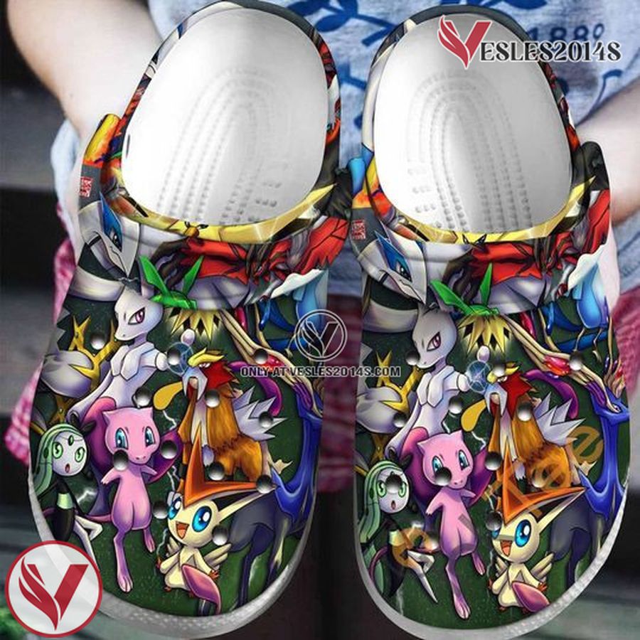 Legendary Pokemon Crocs Crocband Shoes Clogs Custom Name For Men Women And Kids, Unique Gift From Vesles2014S