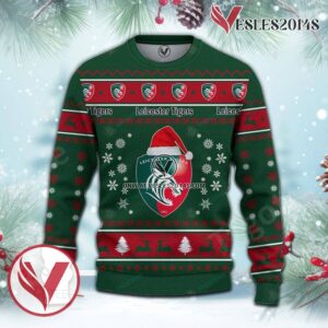 Leicester Tigers Sport Ugly Christmas Sweater, Unique Gifts For Fans - Vesles2014aS 2