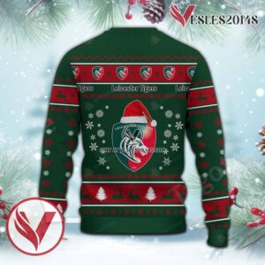 Leicester Tigers Sport Ugly Christmas Sweater, Unique Gifts For Fans - Vesles2014aS 3