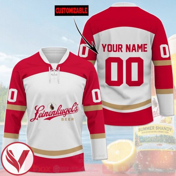 Leinenkugels Beer Personalized Hockey Jersey Shirt, Trending Gifts For Fans - Vesles2014s