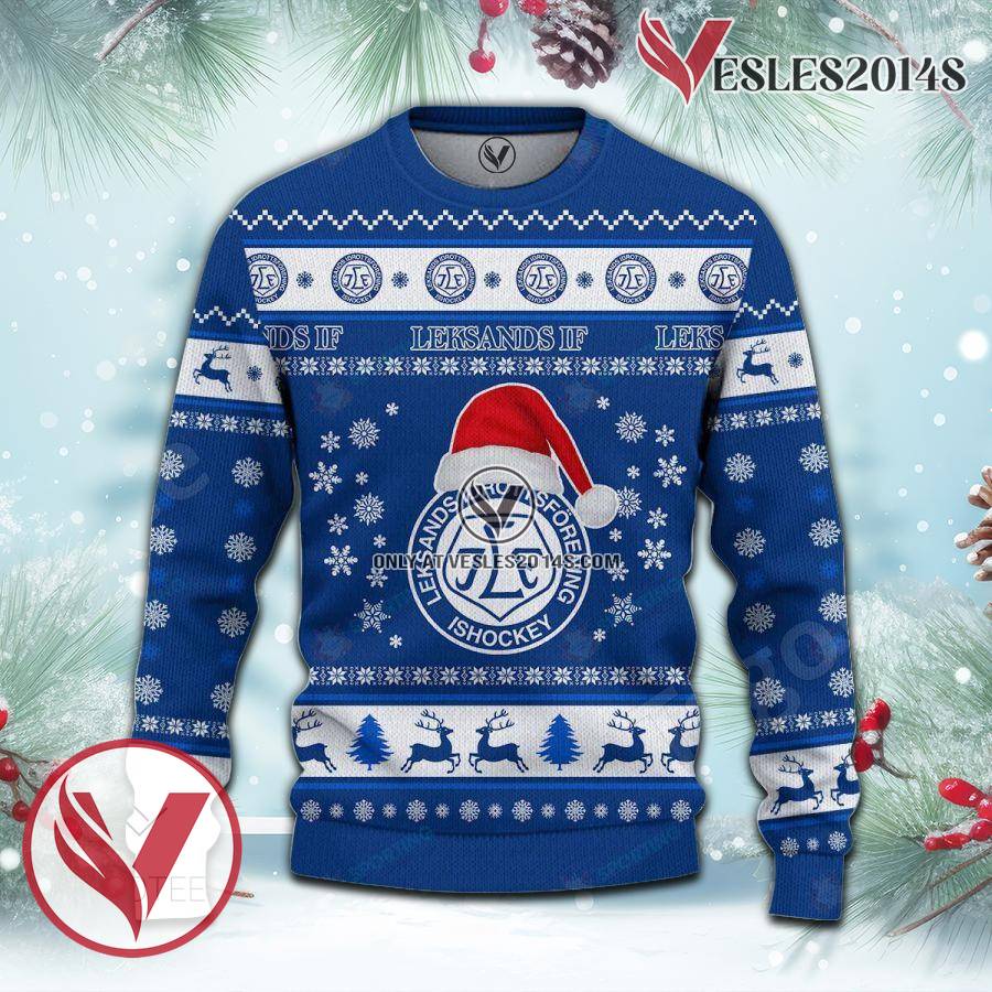 Leksands IF Sport Ugly Christmas Sweater, Unique Gifts For Fans - Vesles2014aS 2