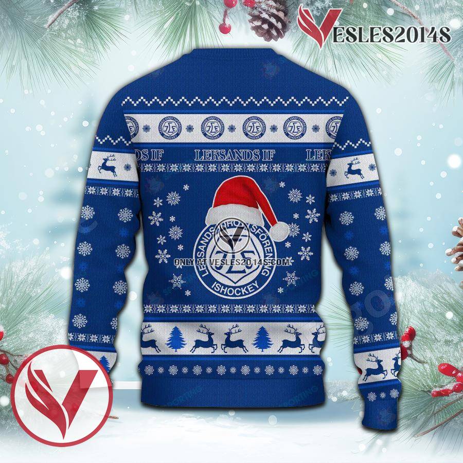 Leksands IF Sport Ugly Christmas Sweater, Unique Gifts For Fans - Vesles2014aS 3