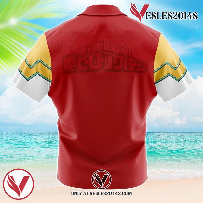 Lemillion My Hero Academia Hawaiian Button Up Shirt, Perfect Gifts For Anime Lovers - Vesles2014S 1