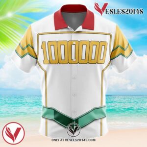 Lemillion My Hero Academia Hawaiian Button Up Shirt, Perfect Gifts For Anime Lovers - Vesles2014S