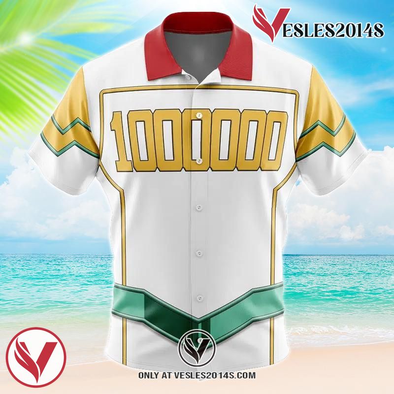 Lemillion My Hero Academia Hawaiian Button Up Shirt, Perfect Gifts For Anime Lovers - Vesles2014S