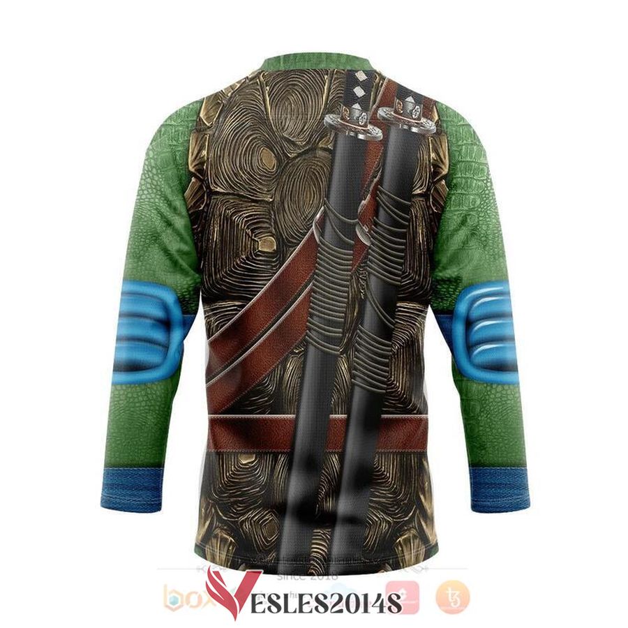 Leonardo TMNT Cosplay Custom Hockey Jersey, Trending Gifts For Fans - Vesles2014s 1