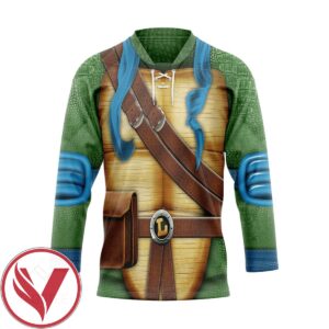 Leonardo TMNT Cosplay Custom Hockey Jersey, Trending Gifts For Fans - Vesles2014s