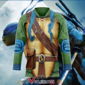 Leonardo TMNT Cosplay Hockey Jersey Shirt, Trending Gifts For Fans - Vesles2014s 2