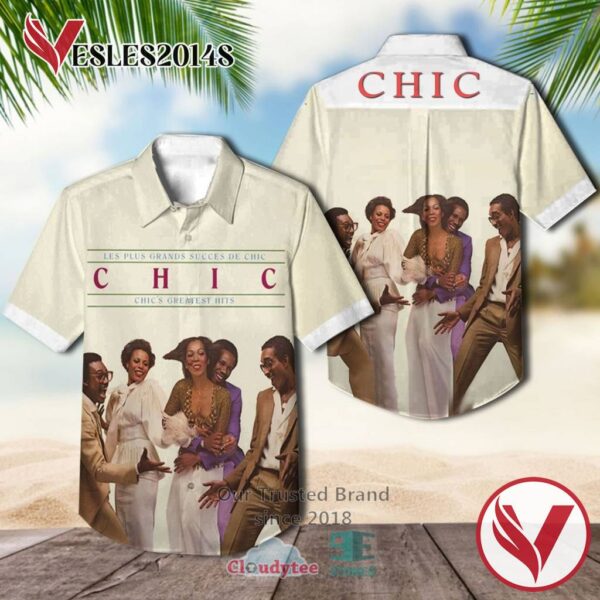 Les Plus Grands Succes De Chic Chic's Greatest Hits 1971 Casual Hawaiian Shirt, Best Gifts For Summer Vesles2014S 1
