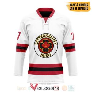 Letterkenny Irish Away Personalized Hockey Jersey, Trending Gifts For Fans - Vesles2014s