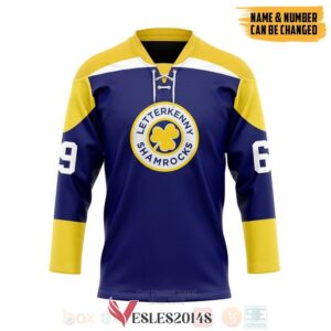 Letterkenny Shamrocks Personalized Hockey Jersey, Trending Gifts For Fans - Vesles2014s