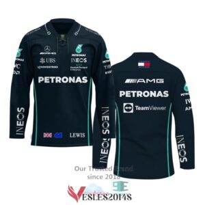 Lewis Hamilton Mercedes AMG Petronas Hockey Jersey, Trending Gifts For Fans - Vesles2014s