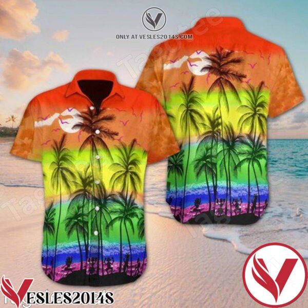 Lgbt Beach Hawaiian Shirt, Unique Gifts For Friends - Vesles2014S 1