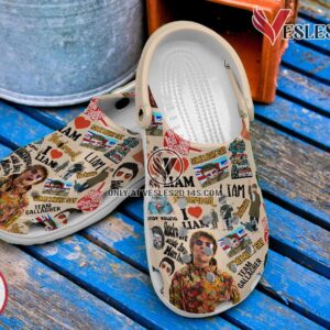 Liam Gallagher Music Crocs Crocband Clogs Shoes, Unique Gifts For Fans Style 1 - Vesles2014S 4