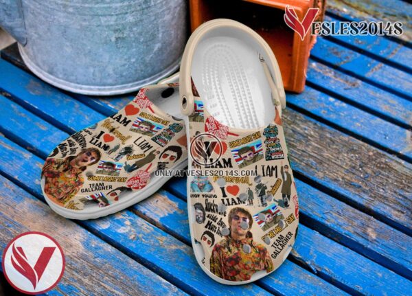 Liam Gallagher Music Crocs Crocband Clogs Shoes, Unique Gifts For Fans Style 1 - Vesles2014S 4