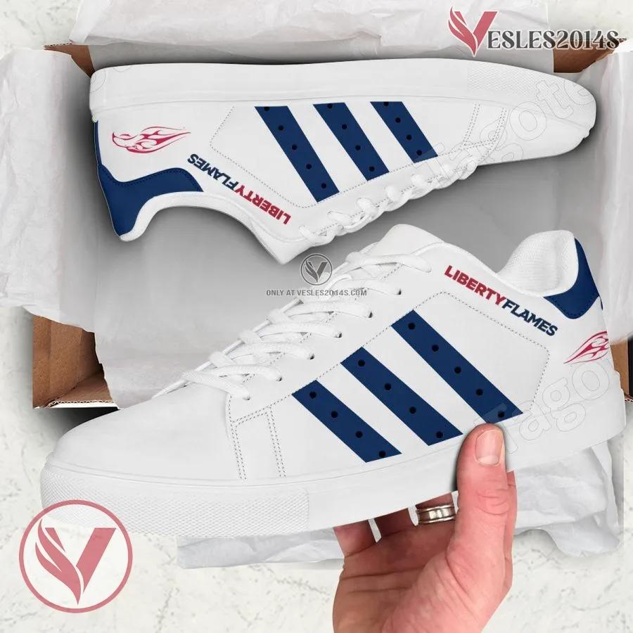 Liberty Flames NCAA Stan Smith Shoes For Men And Womens - Vesles2014s