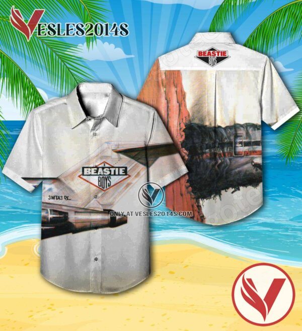 Licensed To Ill Album Cover By Beastie Boys Hawaiian Shirt, Unique Gifts For Music Lovers - Vesles2014S