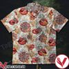 Licked Red Lips Vintage Hawaiian Shirt, Unique Gifts For Friends - Vesles2014S 1