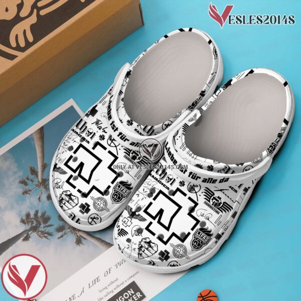Liebe ist fÃ¼r alle da Rammstein Music Crocs Crocband Clogs Shoes, Unique Gifts For Fans - Vesles2014S 4