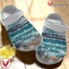 Life Is Like The Ocean Shoes – Sea Turtle Crocbland Clogs For Women, Unique Gift From  Vesles2014S