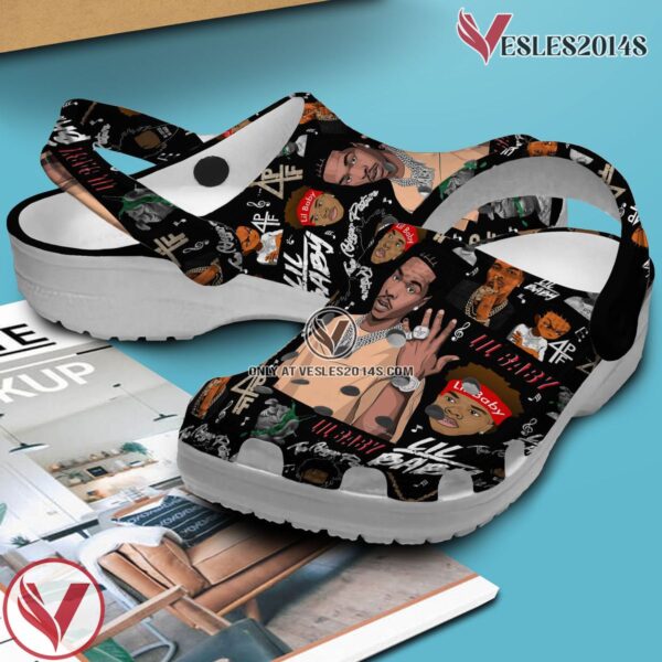 Lil Baby Music Crocs Crocband Clogs Shoes, Unique Gifts For Fans Style 1 - Vesles2014S 3