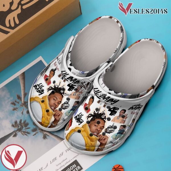 Lil Baby Music Crocs Crocband Clogs Shoes, Unique Gifts For Fans Style 2 - Vesles2014S 2