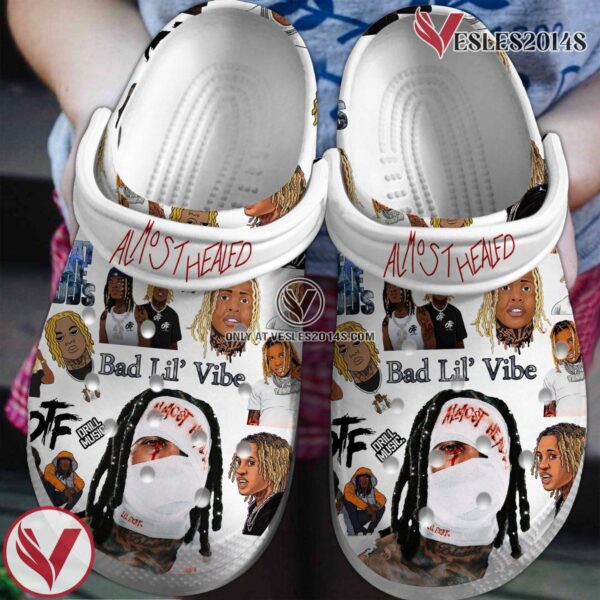 Lil Durk Rapper Music Crocs Crocband Clogs Shoes, Unique Gifts For Fans - Vesles2014S