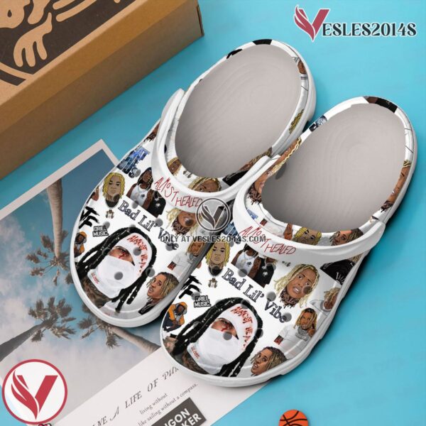 Lil Durk Rapper Music Crocs Crocband Clogs Shoes, Unique Gifts For Fans - Vesles2014S 2