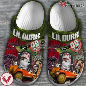 Lil Durk Rapper Music Crocs Crocband Clogs Shoes, Unique Gifts For Fans - Vesles2014S 2