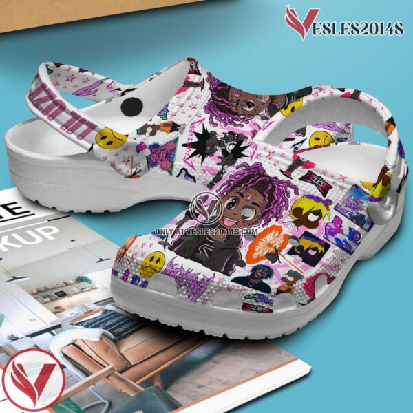 Lil Uzi Vert Music Crocs Crocband Clogs Shoes, Unique Gifts For Fans Style 4 - Vesles2014S 2