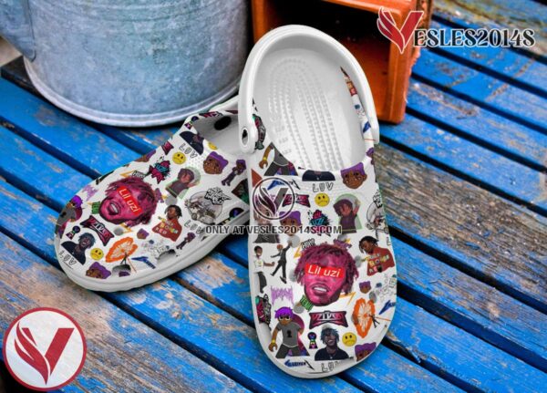 Lil Uzi Vert Rapper Music Premium Crocs Crocband Clogs Shoes, Unique Gifts For Fans Style 1 - Vesles2014S 2