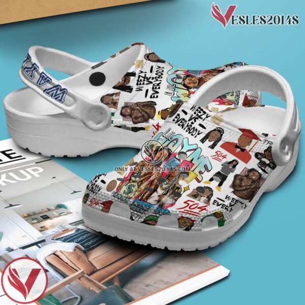 Lil Wayne Music Crocs Crocband Clogs Shoes, Unique Gifts For Fans Style 1 - Vesles2014S 3