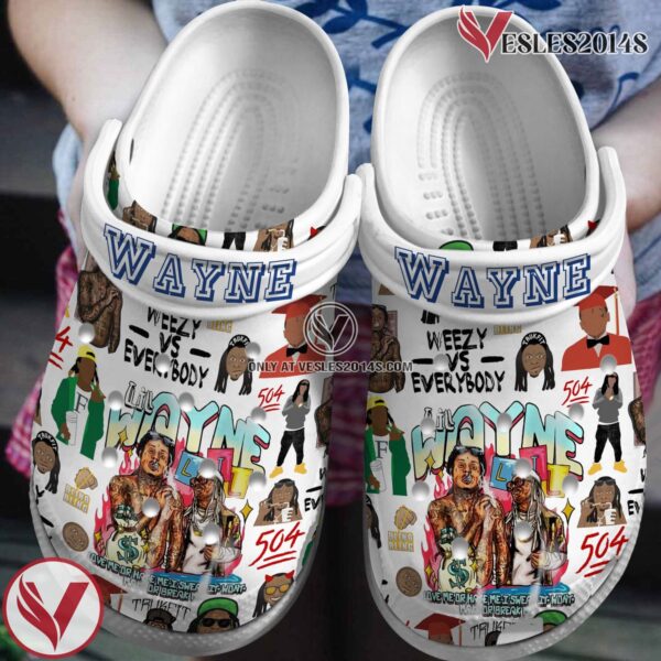 Lil Wayne Music Crocs Crocband Clogs Shoes, Unique Gifts For Fans Style 1 - Vesles2014S