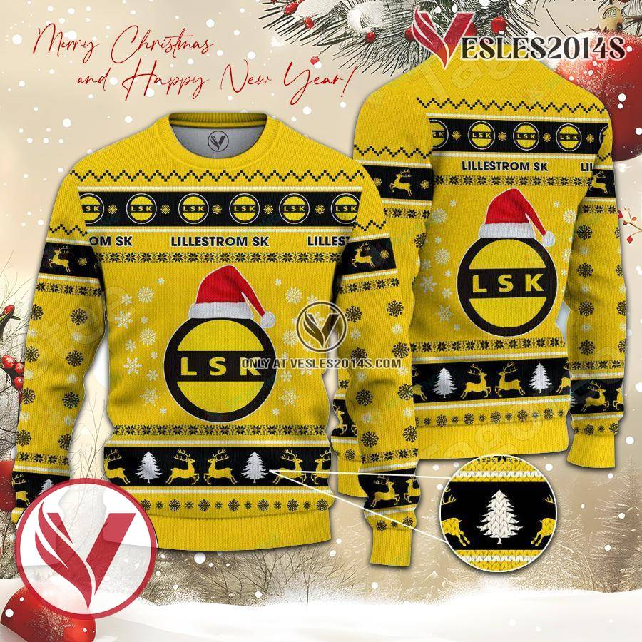 Lillestrøm Sportsklubb Sport Ugly Christmas Sweater, Unique Gifts For Fans - Vesles2014aS 1