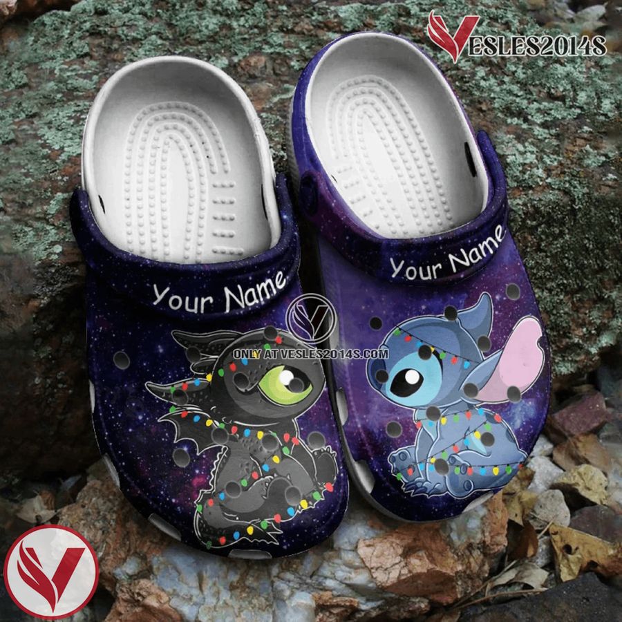 Lilo And Stitch Crocs Crocband Comfortable Clogs Shoes For Men Women, Unique Gift From Vesles2014S