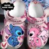 Lilo And Stitch Crocs Crocband Comfortable Shoes Clogs For Men Women, Unique Gift From Vesles2014S
