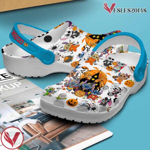 Lilo And Stitch Halloween Disney Cartoon Crocs Crocband Clogs Shoes Comfortable For Men Women and Kids Style 1, Unique Gift From  Vesles2014S 2