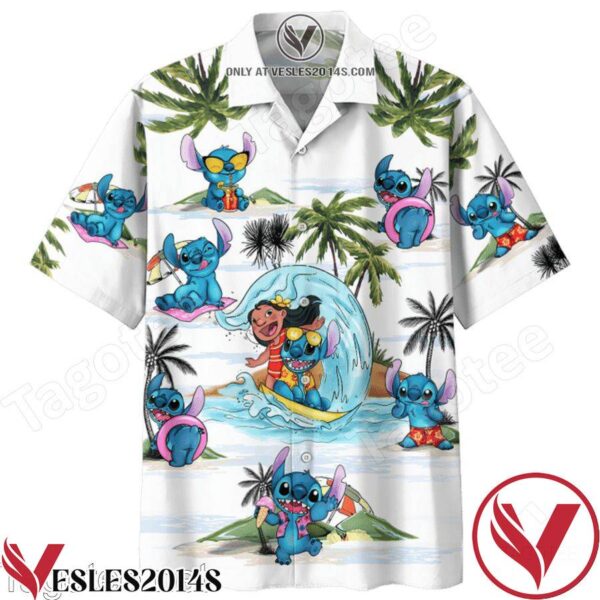 Lilo And Stitch Hawaiian Shirt, Unique Gifts For Friends - Vesles2014S 1