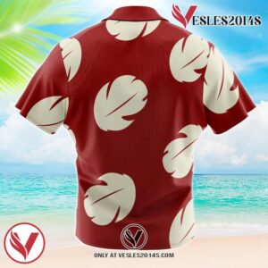Lilo Dress Pattern Lilo & Stitch Hawaiian Button Up Shirt, Perfect Gifts For Anime Lovers - Vesles2014S 1