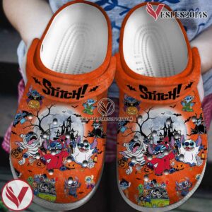 Lilo and Stitch Halloween Cartoon Crocs Crocband Clogs Shoes Comfortable For Men Women and Kids Style 1, Unique Gift From  Vesles2014S