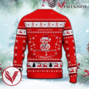 Lincoln City F.C Sport Ugly Christmas Sweater, Unique Gifts For Fans - Vesles2014aS 3