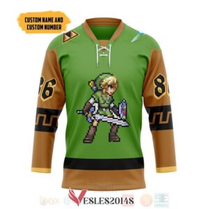 Link Personalized Hockey Jersey, Trending Gifts For Fans - Vesles2014s