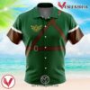 Link Zelda Hawaiian Button Up Shirt, Perfect Gifts For Anime Lovers - Vesles2014S