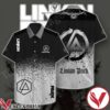 Linkin Park Logo Mix Black And White Hawaiian Shirt, Unique Gifts For Friends - Vesles2014S 1