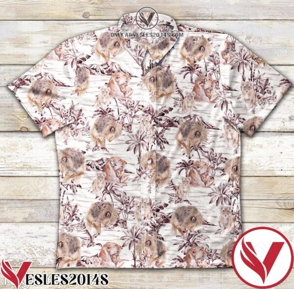 Lion Family Beach Pattern Hawaiian Shirt, Unique Gifts For Friends - Vesles2014S 1