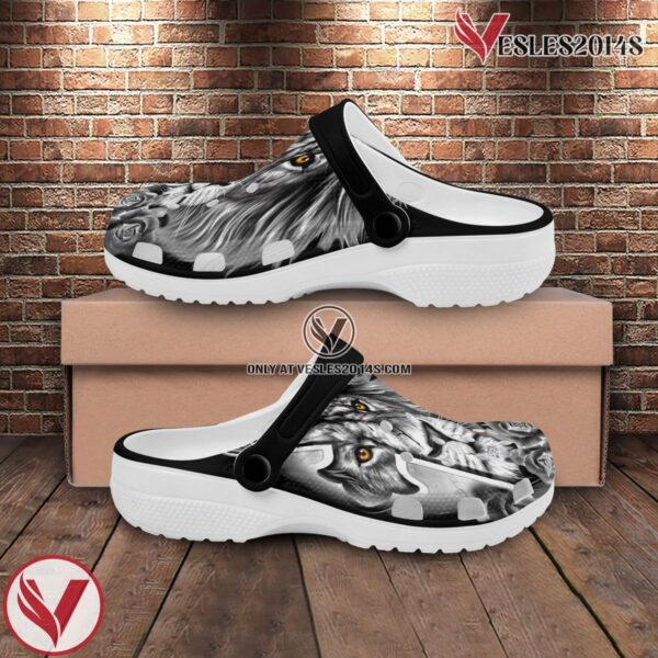 Lion Jesus Cross Crocs Crocband Clogs Shoes Comfortable For Men Women and Kids Jesus Cross God Faith Believer Inspiring Christian Gifts For Christmas, Unique Gift From  Vesles2014S 2