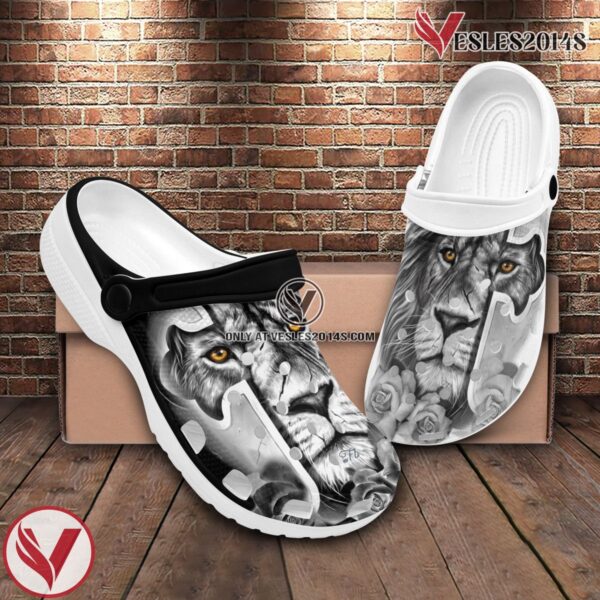 Lion Jesus Cross Crocs Crocband Clogs Shoes Comfortable For Men Women and Kids Jesus Cross God Faith Believer Inspiring Christian Gifts For Christmas, Unique Gift From  Vesles2014S 3