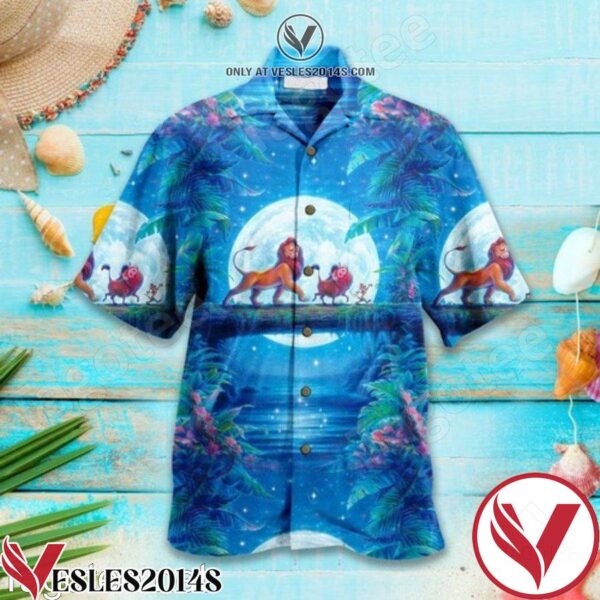 Lion King Disney Hakuna Matata Hawaiian Shirt And Short, Unique Gifts For Friends - Vesles2014S 1